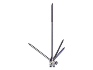Captor tipo Franklin Paratec para sistema de proteção contra descargas atmosféricas